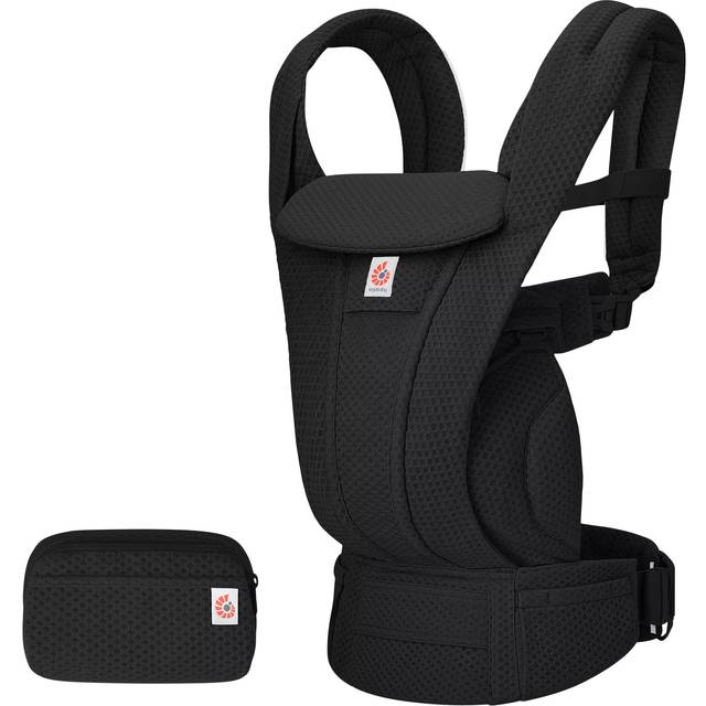 Ergobaby - Omni Deluxe Mesh Bärsele Onyx Black - Svart