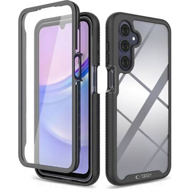 Samsung Galaxy A16 Tech-Protect Defense360 Skal med Skärmskydd - Svart