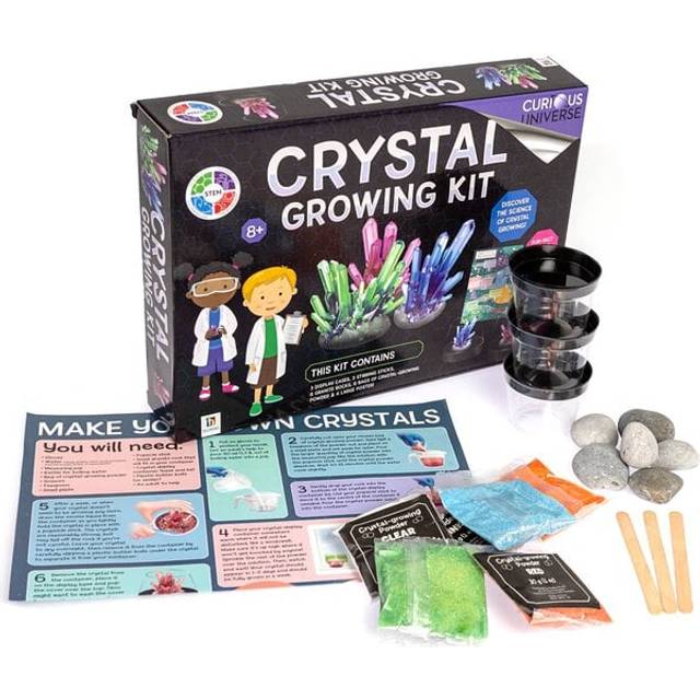 Curious Universe Crystal Growing Kit - Multicolour