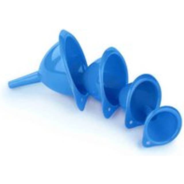 Chef Aid Set 4 Funnels, Blue