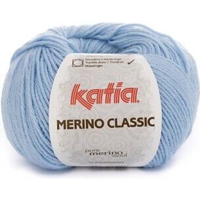 Merino Classic By Katia - Celeste (34) - 100 / Approx. 240 M Wool