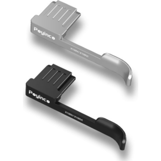 Metal thumb up grip for fujifilm x100vi/x-e4/x-e3/x100v/x100f hot shoe mount