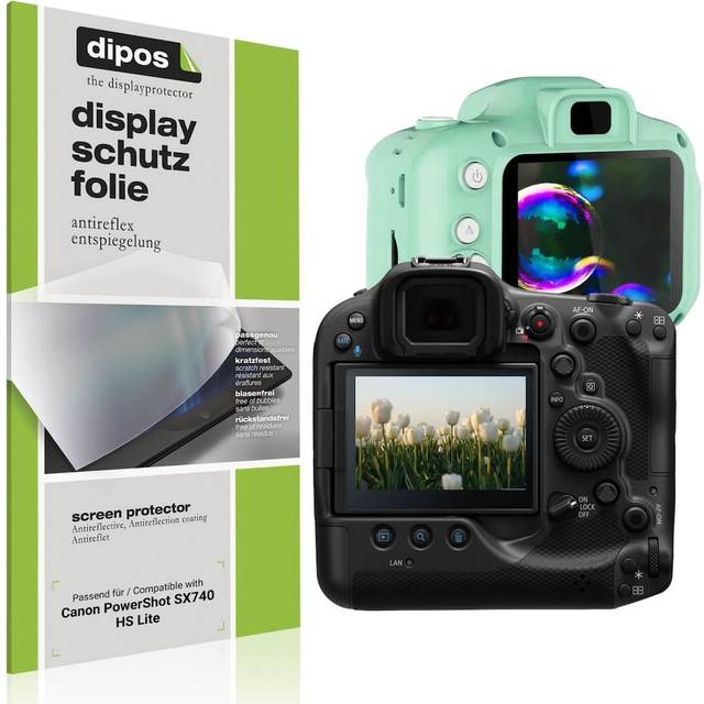 4x screen protector for canon powershot sx740 hs lite protection anti glare