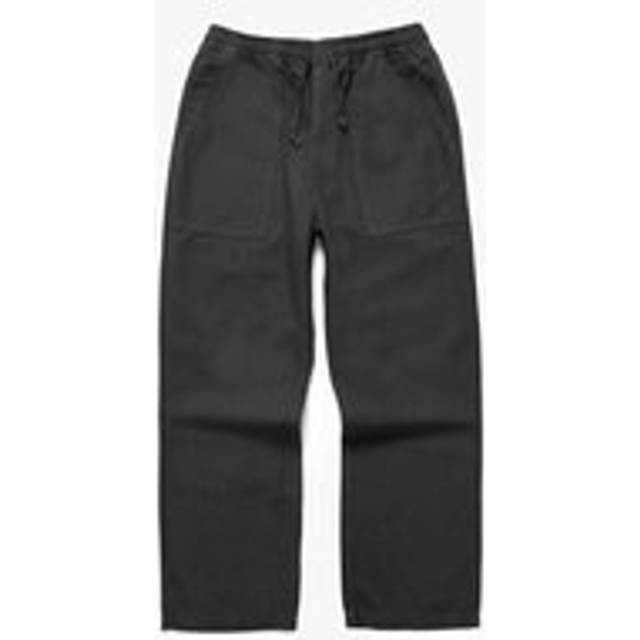 Service Works Mens Canvas Chef Pants - Colour: Black - Size: S/30W