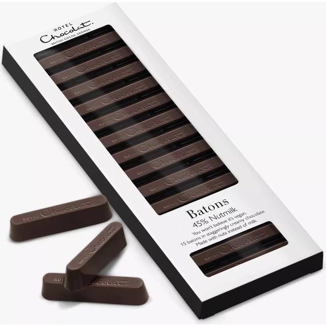 Hotel Chocolat 45% Nutmilk Vegan Chocolate Batons, 120g