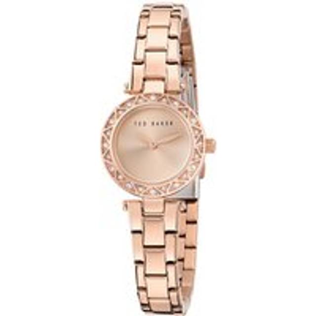 Ted Baker Jolyye Rose Gold Dial Stainless Steel Strap Ladies Watch BKPJLS504