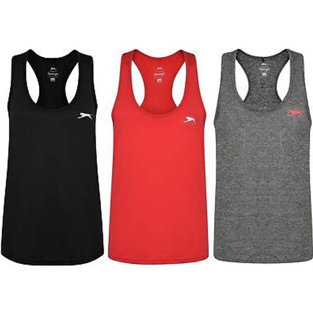 Slazenger loose fit vest tank top - ladies womens gym training fitness