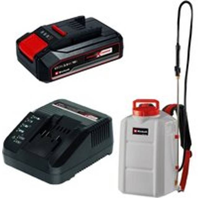 Einhell 18v Power X-Change Cordless Pressure Sprayer Backpack GE-WS + 4AH Kit