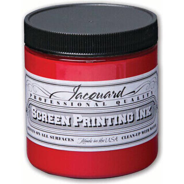 (Opaque Red) Professional Screen Printing Ink 8oz (226ml)