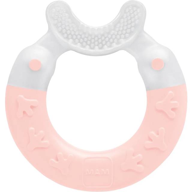 Bandring MAM Bite & Brush Teething Chews från 3 månader. PINK
