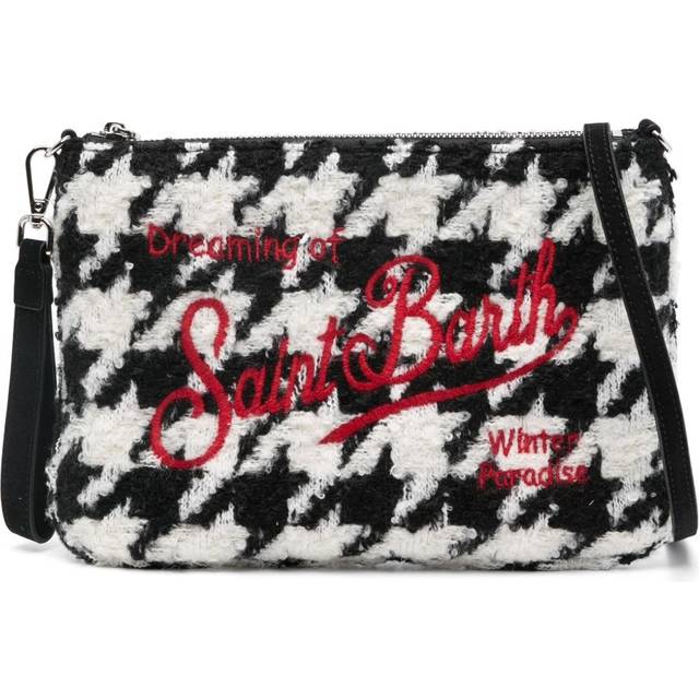 MC2 Saint Barth - Parisienne clutch bag - women - Polyester/Wool - One Size - Black