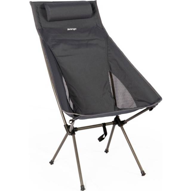 Vango - Micro Tall Recline Chair - Camping chair grey