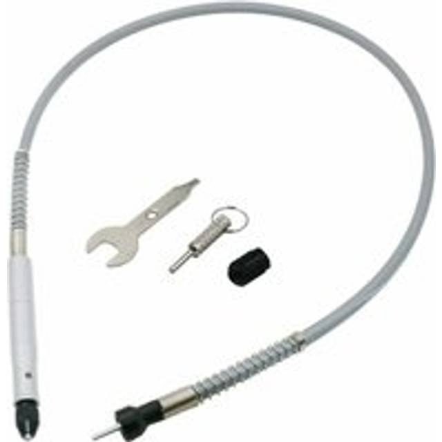 ZVD - Dremel Drill Attachment Adapter, 1/8' (3.175 mm), Extension Cable, Silver