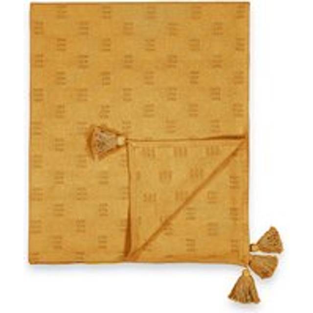 Nado 100% Cotton Bedspread - ochre - 230X250CM