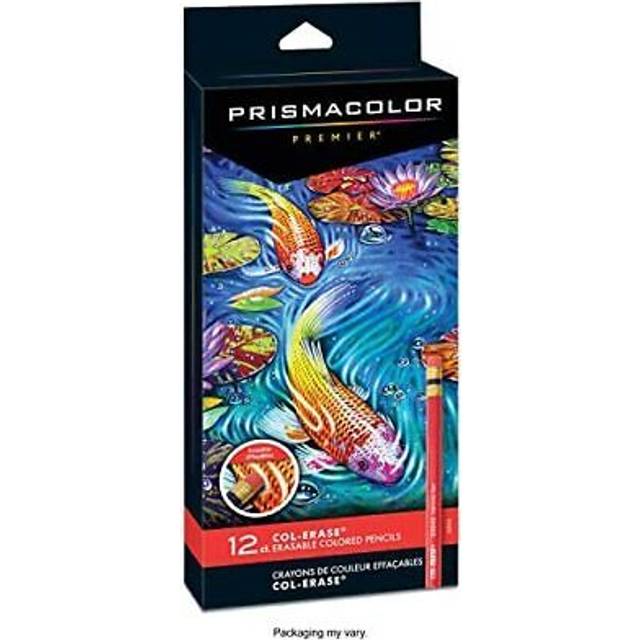 Prismacolor col erase erasable colored pencils 12 pkg assorted high quality