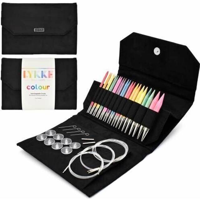 Lykke Colour 5 Interchangeable Set  Black Vegan Suede