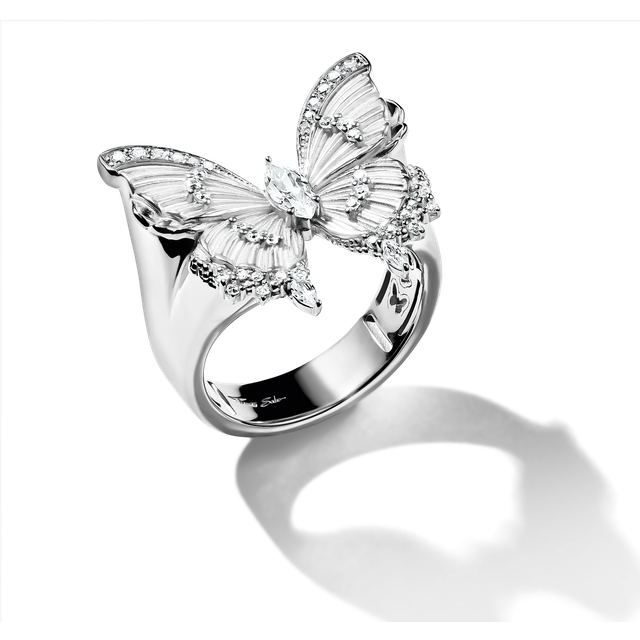Thomas Sabo TR2495-051-14-58 Cocktailring butterfly silber Damen