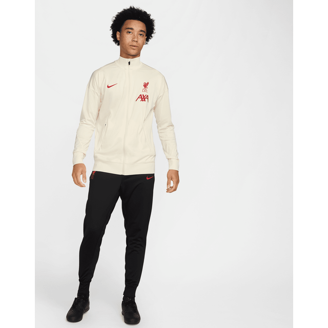 Liverpool Nike Strike Training Tracksuit - Coconut Milk/Black