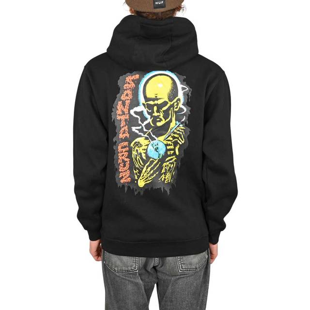 Santa Cruz Kendall Atomic Zip-Up Hoodie - Black -  M