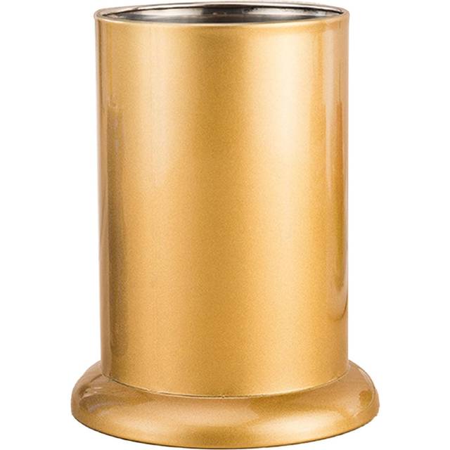 Kitchen Utensil Holder Stainless Steel Cutlery Organizer Commercial Chopstick Bucket for Straw