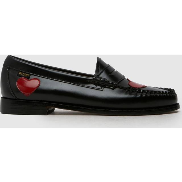 G.H. BASS Weejuns Penny Love Loafer Flats in Black