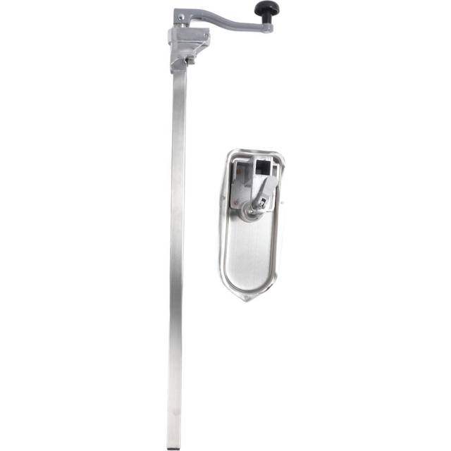 Commercial Can Opener Heavy Duty Cast Iron Stainless Steel Manual Table Can Opener with Handle for