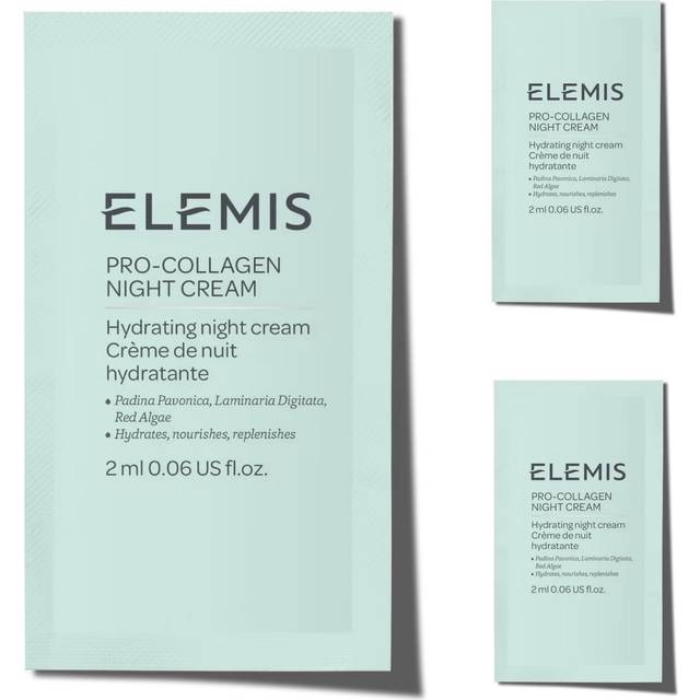 Elemis pro-collagen hydrating night cream 3x 2ml