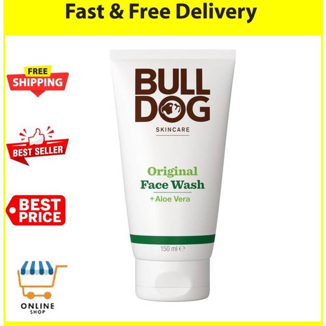 Bulldog skincare original face wash for men 150ml , free shipping