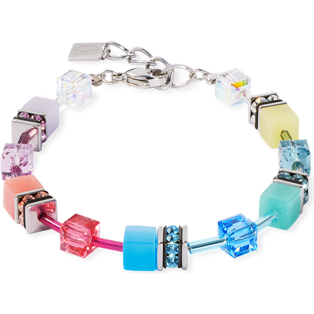 COEUR DE LION GeoCUBE® GeoCUBE® Iconic Bracelet, Magic Silver