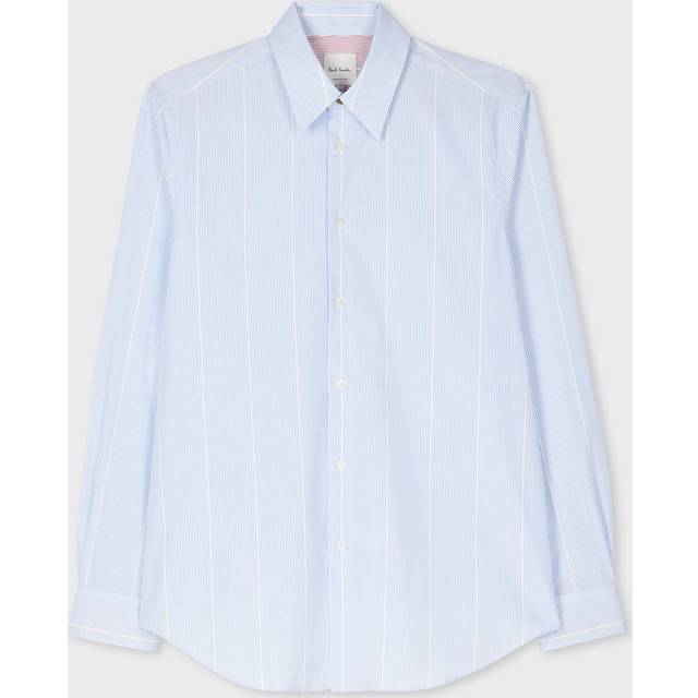 Paul Smith Striped Shirt - Light Blue - XL