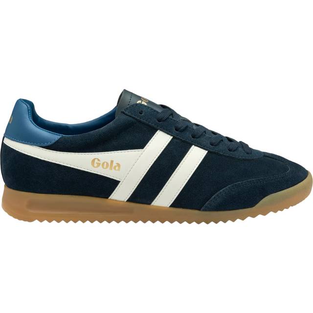 Gola Torpedo Suede Trainers, Navy/Off White/Blue