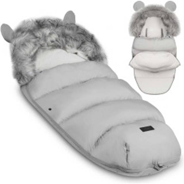 Gray Sleeping Bag for Stroller and Sled - Elmi Ricokids