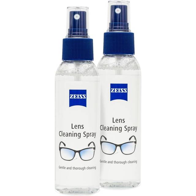 Zeiss lens cleaning spray, twin pack for cleansing optical surfaces, glass and 2