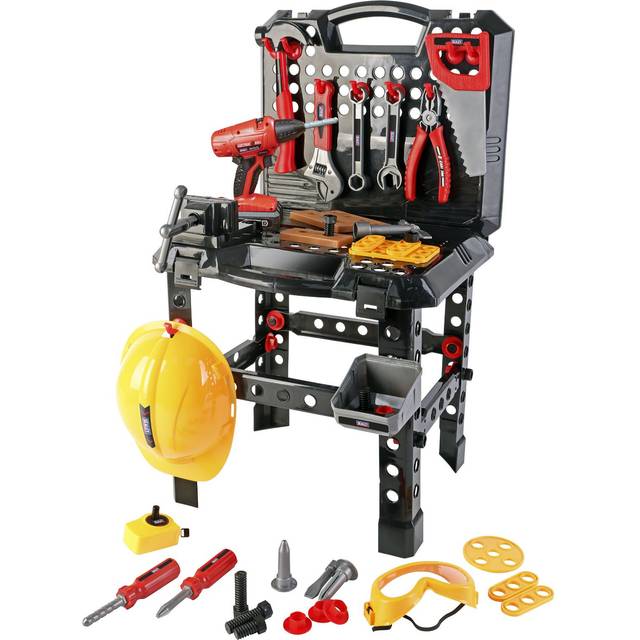 Junior toy tool kit with workbench 90pc - jtk2