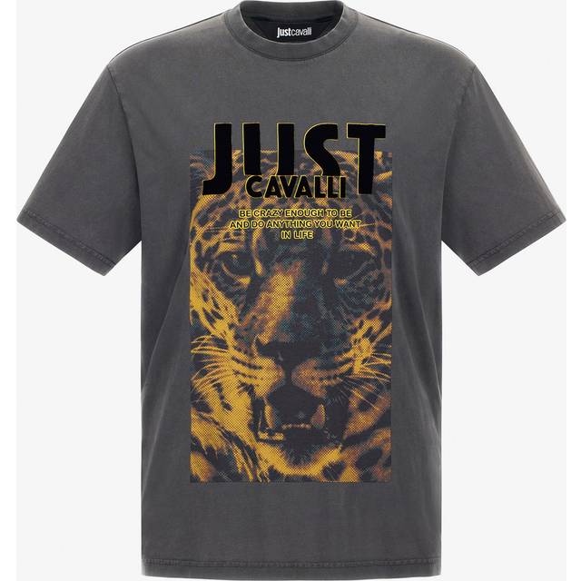 Roberto Cavalli Just Cavalli T-shirt - Male Ready To Wear Dark Gray