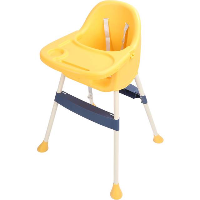 Baby High Chair Convertible Height Adjustable Anti Slip Ergonomic Toddler Highchair for Dining
