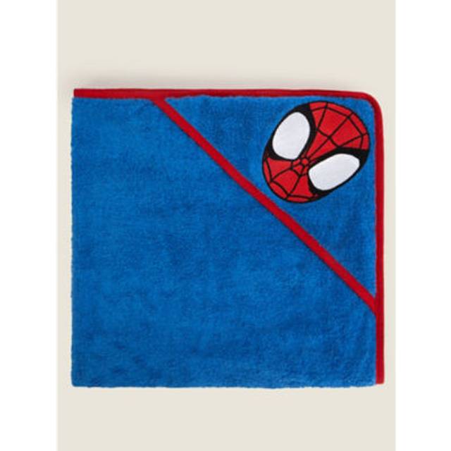 George Home Blue Spider-Man Hooded Towel