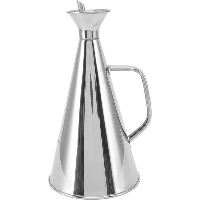 304 Stainless Steel Oil Dispenser Bottle Leakage Proof Oil Pot Home Soy Sauce Oil Storage Tank L