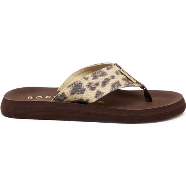 Adios Floral Sandals - Tan - 4