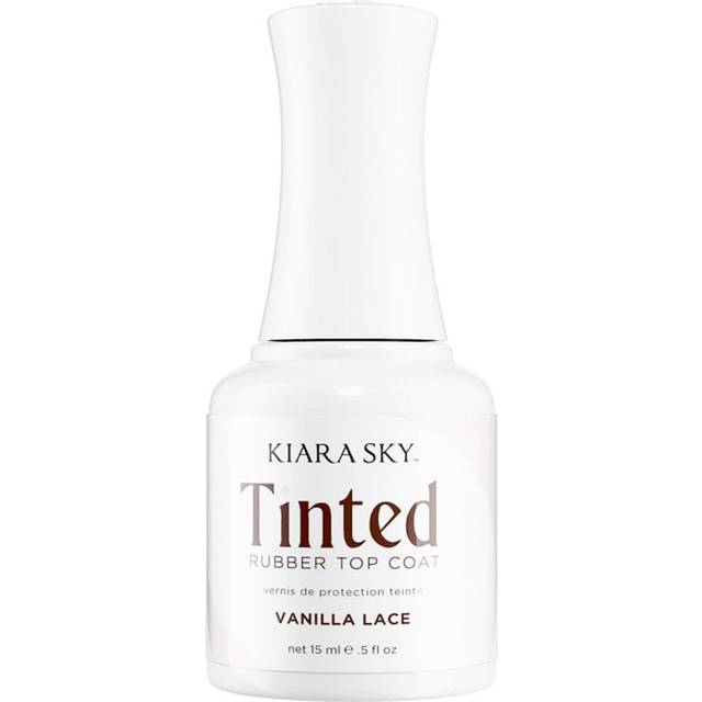 Kiara Sky - Gel Polish - Tinted Rubber Top Coat - Vanilla Lace 0.5 oz - #TNT01