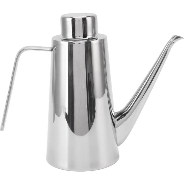 Large 850ML 304 Stainless Steel Olive Oil Vinegar Batcher Bottle Thick Leak Proof Oil Can Pot L