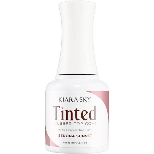 Kiara Sky - Gel Polish - Tinted Rubber Top Coat - Sedona Sunset 0.5 oz - #TNT04