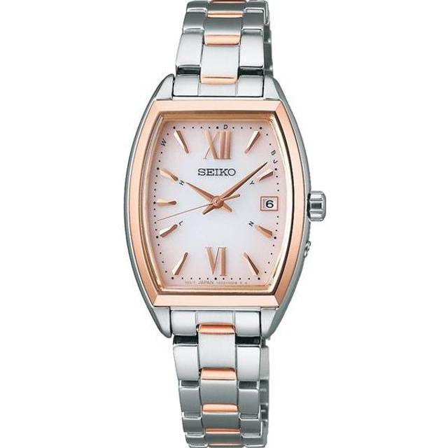 Seiko SWFH126 (SEIKO SELECTION S Series Solar Radio Controlled Metal Band Women's) tonneau Watch