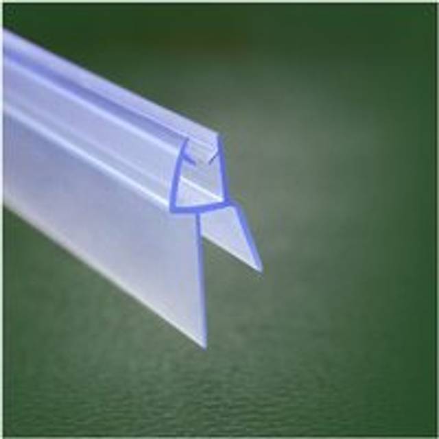 Bath Shower Screen Door Seal Strip for 5-6mm Glass Thickness 23mm Seals Gap (Type 2) - Acezanble