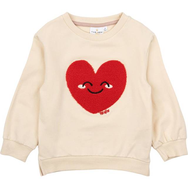 The New Siblings - GOTS Nanett Sweatshirt White Swan -