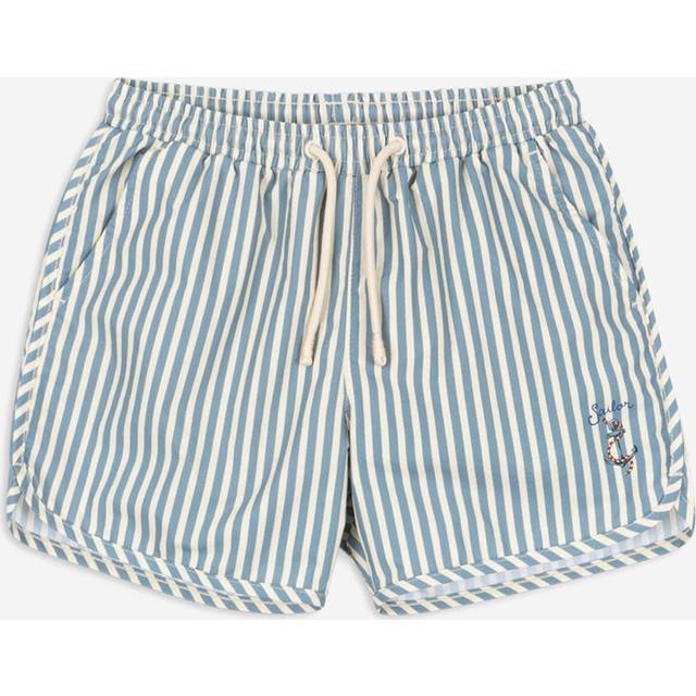 Konges Sløjd Asnou Badshorts Sailor Stripe | Blå | 4 years