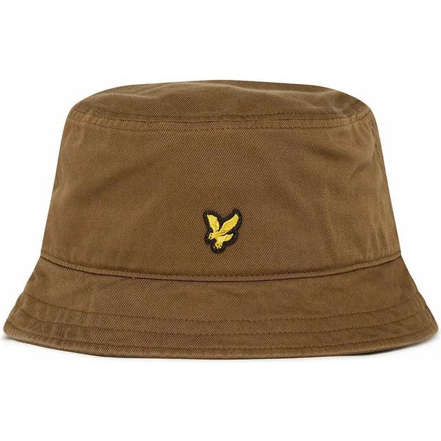 Lyle & Scott Cotton Twill Bucket Hat Olive