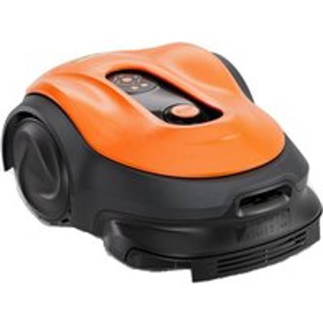 FLYMO UltraLife 800 Cordless Robot Lawn Mower - Black & Orange