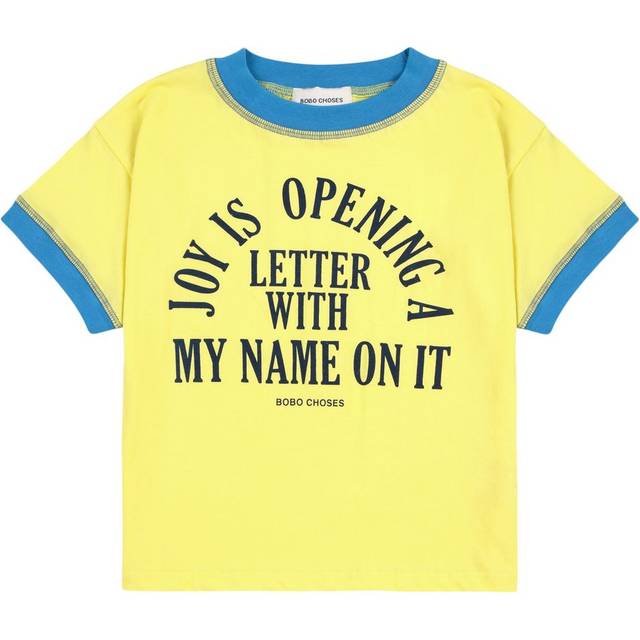 Bobo Choses T-shirt - Joy Glass - Ljusgul - Bobo Choses - 10-11 år (140-146) - T-shirt