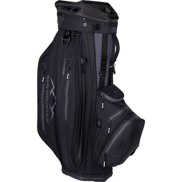 Sun Mountain H2NO ELITE Waterproof Cart Bag - Black/Steel